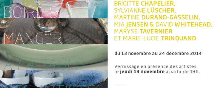 BRIGITTE CHAPELIER EXPOSE SES CERAMIQUES A LA GALERIE “LA CELESTINE”- PARIS – 13 NOV-24 DEC 2014