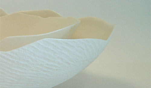 Porcelaine-papier – Corinne Bérat expose à Castries – 28 nov au 7 dec 2014