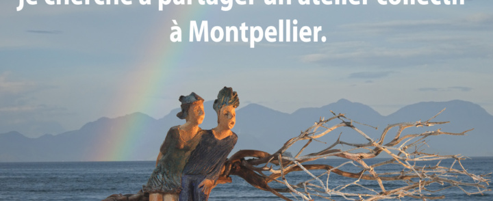 Plasticienne recherche local à partager