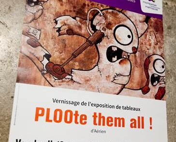 Expo Aerien Ploo à la maison de promixité de Castelnau-le-lez