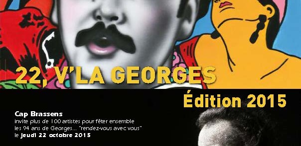 22, v’la Georges ! Festival autour de Georges Brassens – 22 octobre 2015