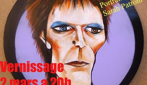 Expo Vinylique…..Portraits de Sarah Patroni – Vernissage 2 Mars 2016 – Secret Place – St Jean de Védas