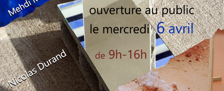 Restitution résidence d’artiste – Éléna Salah, Nicolas Durand, Mehdi Melhaoui – 6 avril 2016 – Lycée Joliot Curie – Sète