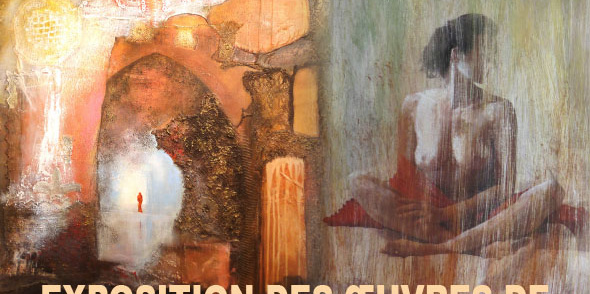 Eve Fouquet et Francis Duval +- inauguration atelier d’artistes – 16 avril 2016 – 18h30 – Pézenas