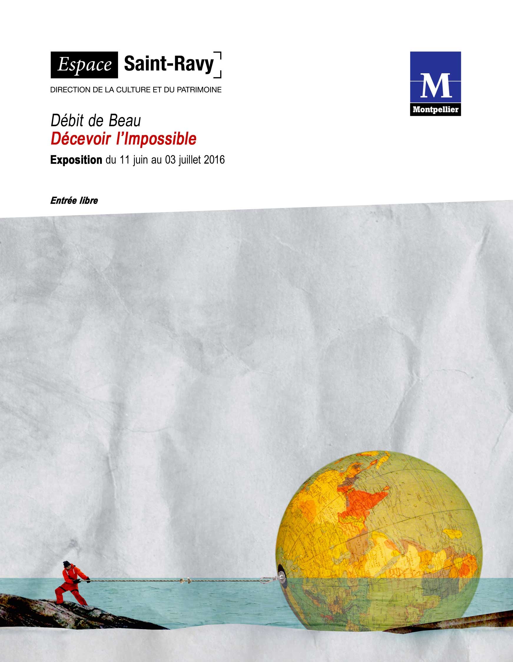Vernissage “Décevoir l’impossible” – DdB – Espace St-Ravy – 10 juin 2016