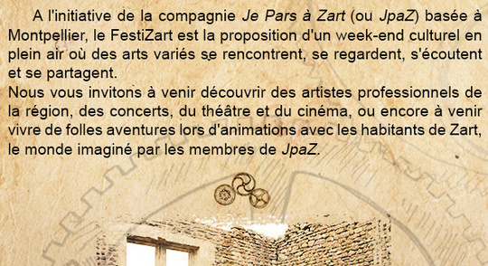 Festival FestiZart – campagne de financement participatif -Kisskissbankbank