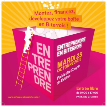 Stand Context’art au forum “Entreprendre en biterrois” du 25 octobre prochain