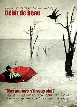 Expo Débit de Beau au Volodia à Montpellier – vernissage le 22 mars 2017