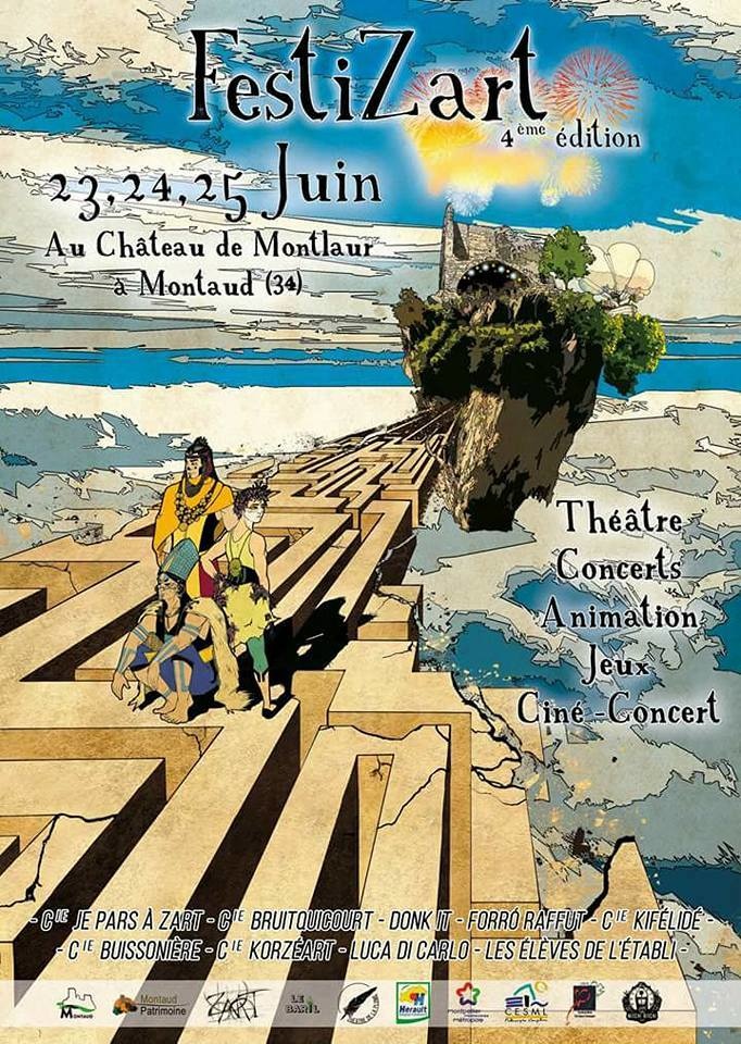 Le Festizart revient !! 23-25 juin 2017 – Montaud