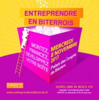 Context’Art sera présent au salon entreprendre en Biterrois du 8 novembre prochain !