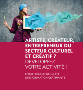 Artiste, créateur, entrepreneur du secteur culturel