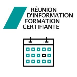 [RÉUNION D’INFORMATION] Formation certifiante