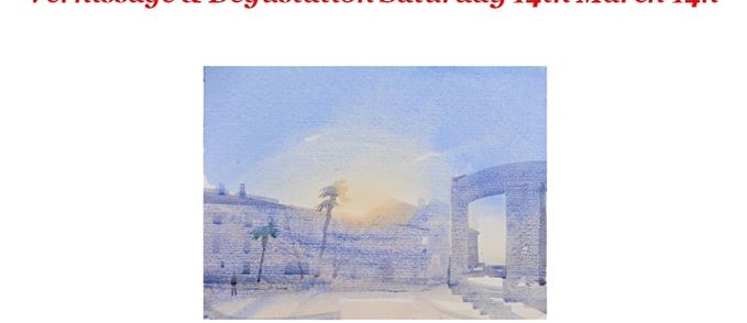 [VERNISSAGE et DÉGUSTATION – Pézenas ]