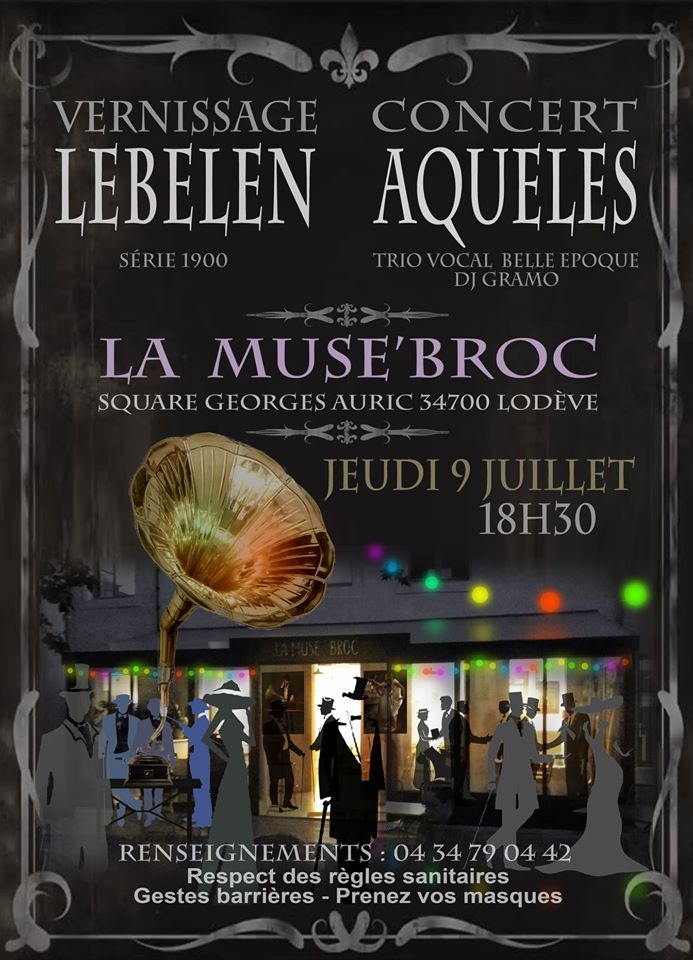 [VERNISSAGE Expo-Concert à LODÈVE]