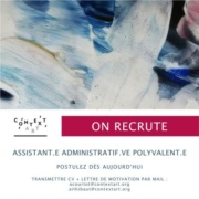 Context’art recrute !