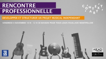 RENCONTRE PROFESSIONNELLE #5 – Développer et structurer mon projet musical indépendant !