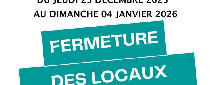 FERMETURE CONGES FIN D’ANNEE 2025
